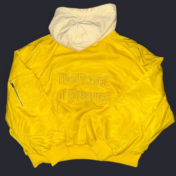 NWT Women’s Yellow Reversible Hooded Jacket - Picture 7 of 10